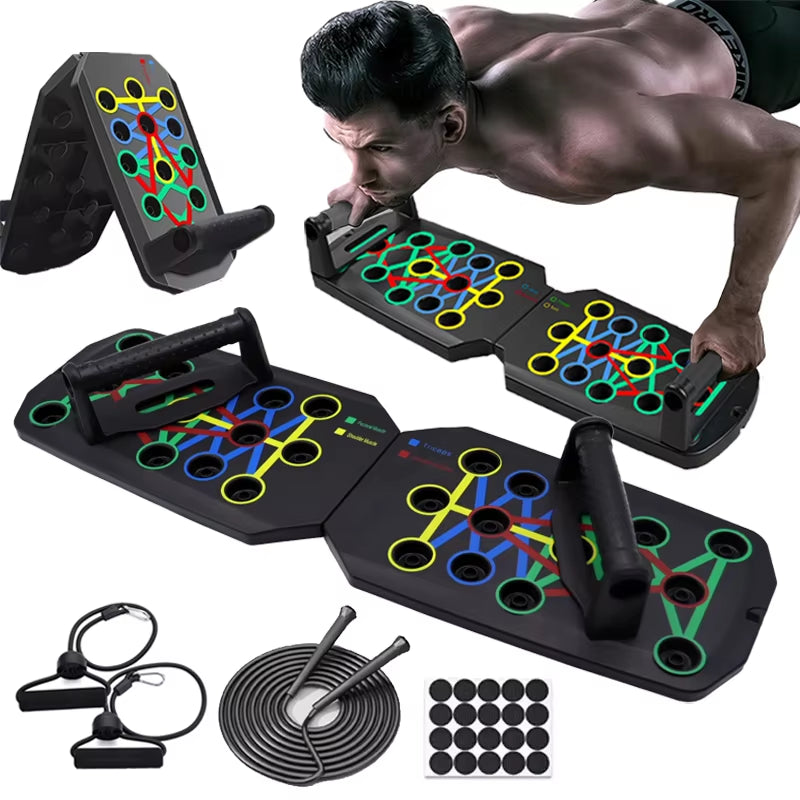 Équipement de pompes à poignées guidées / Guided Handle Push-Up Equipment