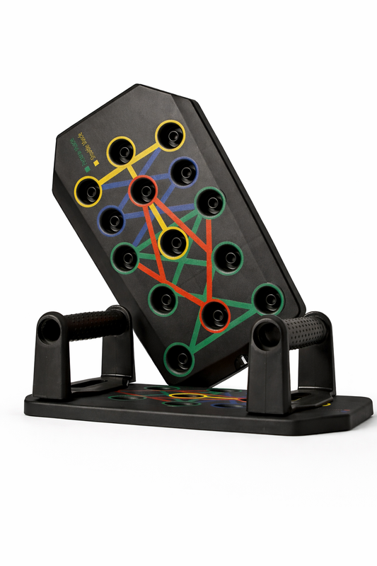 Planche de pompes guidée – Ciblez chaque muscle avec précision